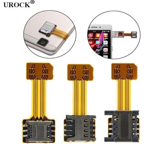 Universal TF Hybrid Double Dual SIM Card for Micro SD TF Adapter Extender 2 Mini Nano Micro Android Phone For Xiaomi