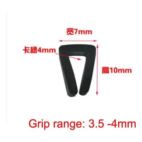 1 Meter U Channel EPDM Moulding Trim Strip Edge Guard Rubber Sealing Strip Weatherstrip Car Door Protector