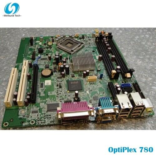100% working for Dell OPTIPLEX 780 DT medium chassis small 24-pin Q45 motherboard 200DY 2X6YT
