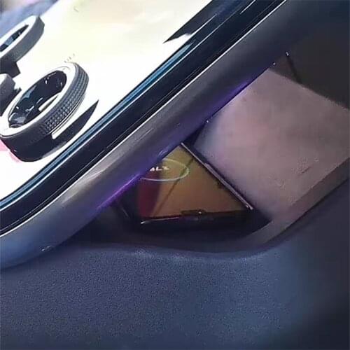 15W car wireless charger QI phone charger fast charging case charging plate phone holder for Range Rover Velar 2017-2020