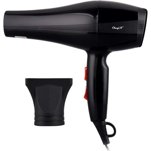 750W Quick Drying Hair Dryer Professional Salon Blow Dryer Hot Cold Wind Hair Styling Tool Air Collecting Nozzle 2 Speeds 220V