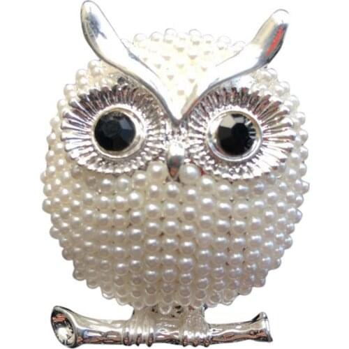 80% Hot Sale Owl Faux Pearl Car Auto Air Vent Outlet Freshener Fragrance Perfume Clip Decor