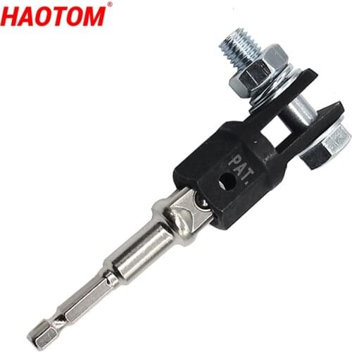 Car Scissor Jack Adapter With 1/2 Inch Chrome Vanadium Steel Socket Adapter Drive Impact Wrench