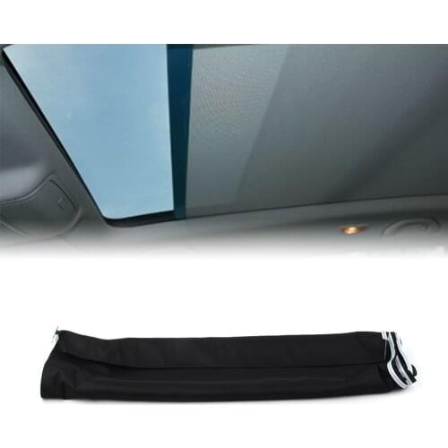 Black Sunroof Sunshade Curtain Cover Cloths ONLY For Porsche Cayenne 2003 2004 2005 2006 2007 2008 2009 2010