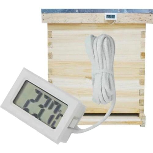 Hive Digital Sensor Accurate LCD Display 2 Colors Remote Hygrometer for Home