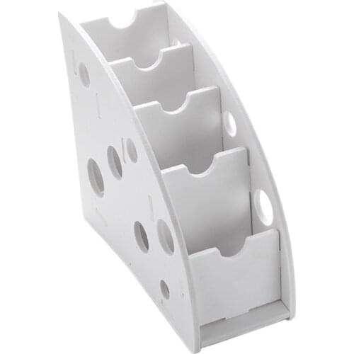 Diy Desk Remote Controller Storage Box Holder Tv Dvd Vcr Step Mobile Phone Holder Stand Stationery Organizer