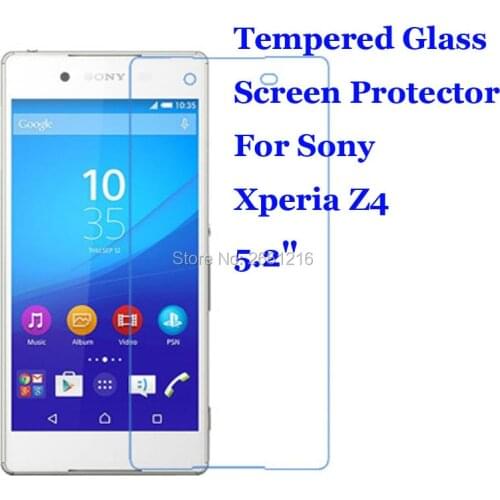 For Sony Xperia Z3 Plus Tempered Glass 9H 2.5D Premium Screen Protector Film For Sony Xperia Z4 E6533 E6553 5.2"