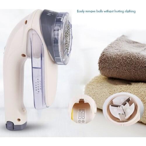 Electric Fabric Sweater Shaver Battery Operated Powerful Lint Remover Trimmer, Efficiently Remove Lint Balls for Clothes