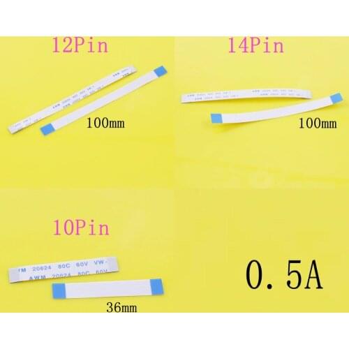 JCD For Sony PS4 Controller 12 PIN 14pin charging board Flex Cable 10Ppin Touch pad Flex Ribbon Cable