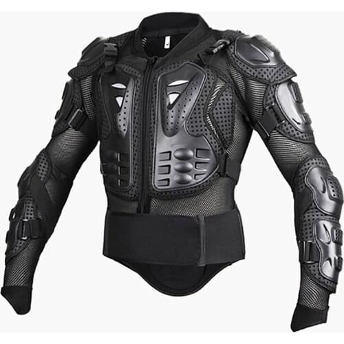 New Mens Motorcycle Armor Jacket MOTO Full Body Spine Chest Protection Racing Gear Jackets Motocross Protective Turtle