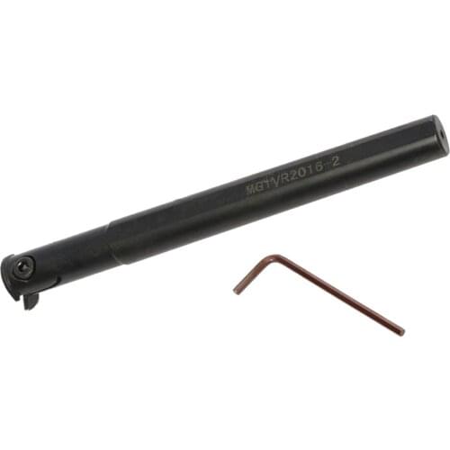 MGIVR2016-2 16x160mm Partting Lathe Cut-Off Tool Holder L Wrench Inserts