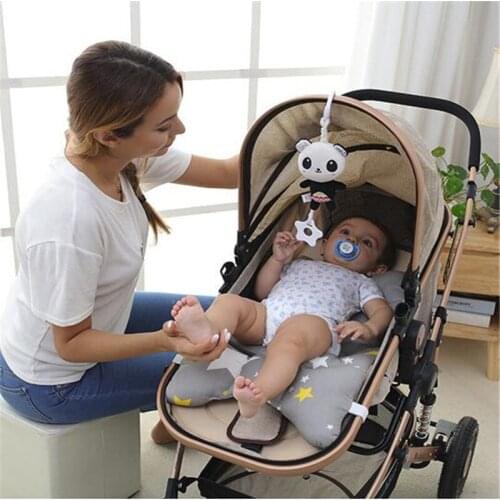 Cartoon Baby Toys 0-12 months Bed Stroller baby mobile Hanging Rattles Newborn Plush Infant Toys for Baby Boys Girls Gifts