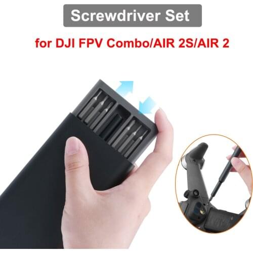 For DJI FPV Combo/AIR 2S Drones Screwdriver Set Professional Disassembly Machine Precision Screw Bolt Driver Repair Tool Kit