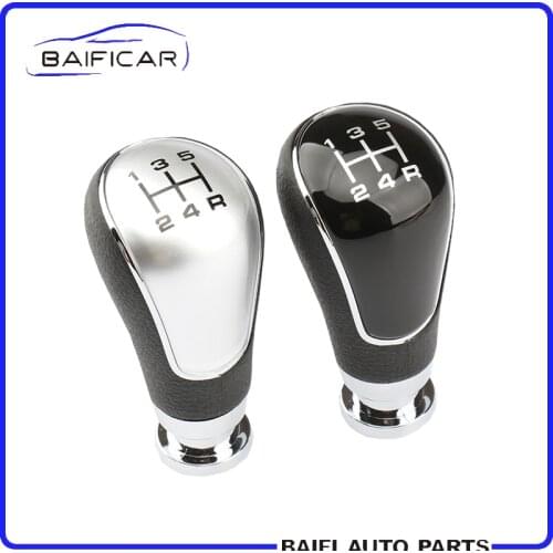 Baificar Brand New Genuine Two Colors 5 Speed Manual Stick Gear Shift Knob Lever Shifter For Ford Festiva Focus Mondeo