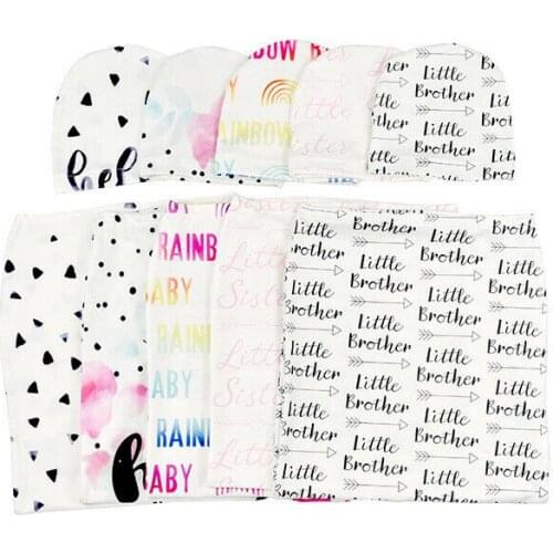 New Casual Baby Sleeping Bags 2Pcs/Set Newborn Swaddle Blanket Baby Cocoon Sleeping Bag Muslin Wrap Headband