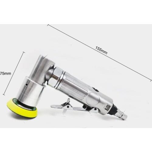 2 inch pneumatic air orbital sander polisher, right angle eccentric sanding polishing waxing machine