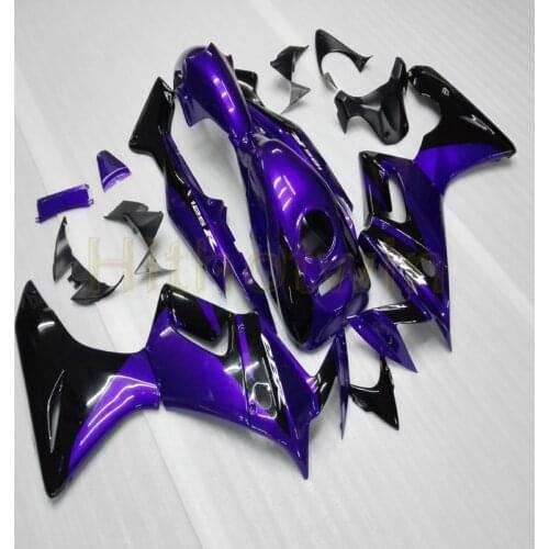 Custom motorcycle body kit for CBR125R 2002 2003 2004 2005 2006 2007 CBR 125R Fairing+ Free bolts+purple