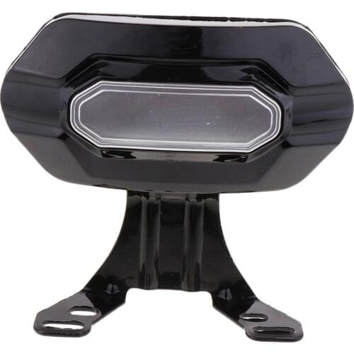 Driver Rider Backrest Sissy Bar Pad Back Rest Mounting Kit Universal Fit for Electrombile