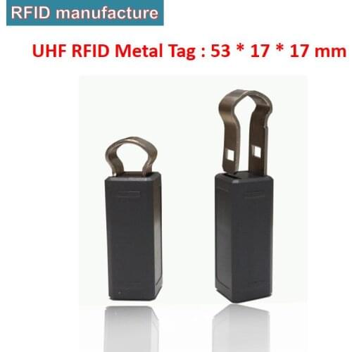 High quality rfid tag micro anti metal Monza4QT passive durable enclosure for uhf rfid reader 860-960mhz logistic trace