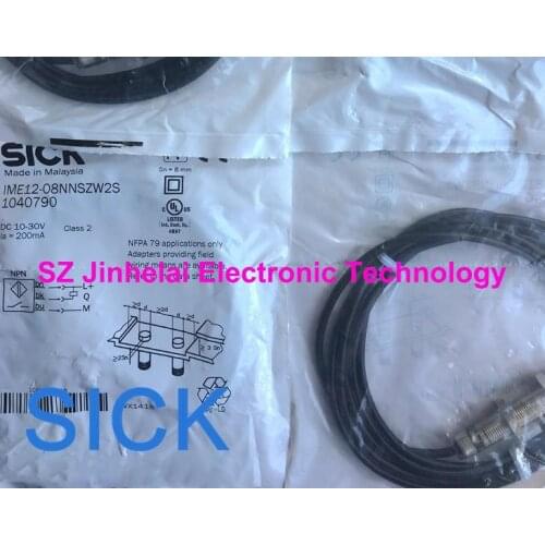 100% Authentic original IME12-08NNSZW2S, IME12-04BNSZW2S SICK Proximity switch