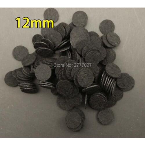 1000pcs 1.2 CM Felt Circles Eco-friendly Round Felt Fabric Pads Accessory Patches Circle Felt Pads Fabric Shirt Button Spasers