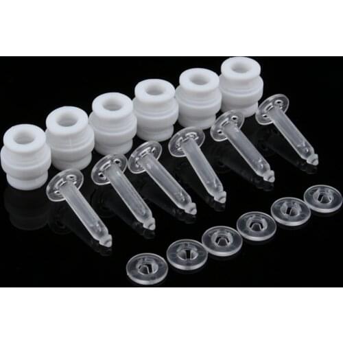 12 PC High quality For DJI Phantom 3 FPV Gimbal Camera Accessories Damping 6pc Bumper Rubber Balls + 6pc Anti Drop Pin Mount