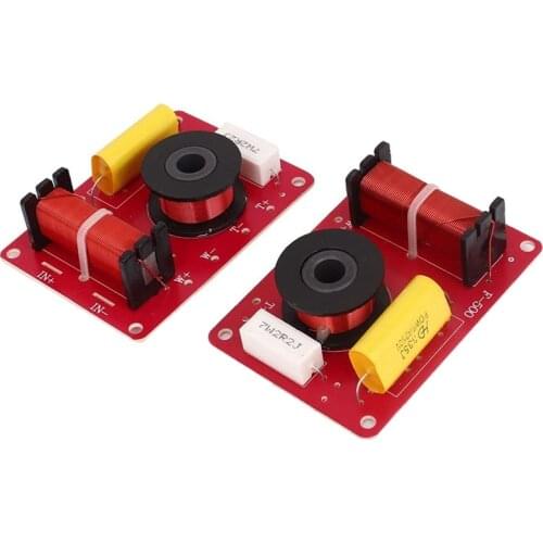 2 Pcs Crossover 130W One High and One Low Crossover Car Audio Two Crossover DIY Audio Accessories Retail