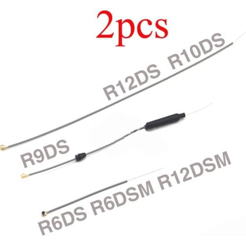 2PCS RadioLink Receiver Antenna R6DS R6DSM R9DS R10DS R12DS R12DSM 2.4G Antennas for Receivers RC Drone Aircraft Spare Parts