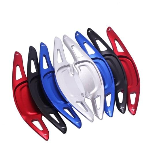 2Pcs Aluminum Steering Wheel Paddle Auto Replacement Extension Shift Cover For Mazda 3 Mazada3 CX30 CX-30 2020 2021