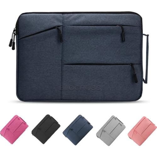 Laptop Sleeve Bag for Microsoft Surface Pro 7 12.3" Pro 4 3 5 Pro 6 Zipper Pouch Bag Cover for NEW Surface Laptop Go 12.4 Case