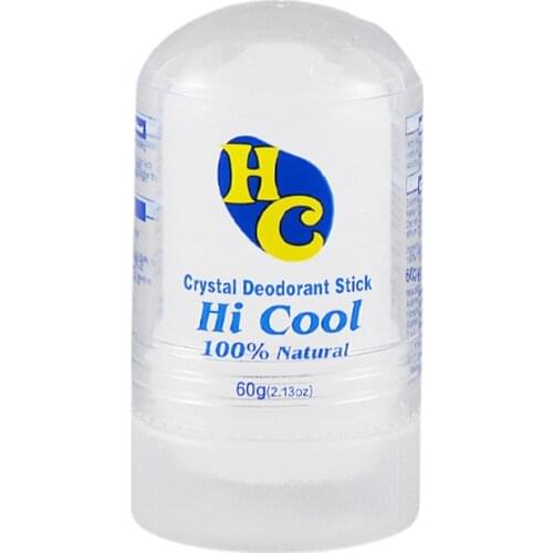 60g Crystal Deodorant Alum Stick Body Underarm Odor Remover Antiperspirant for Men and Women Men Deodorant Stick Undefined