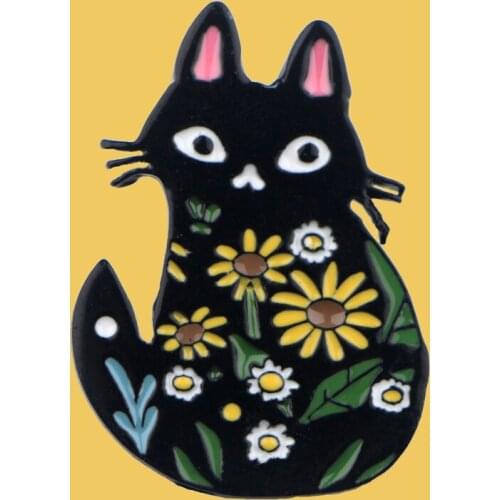 Eastknight Black Brooches For Clothes