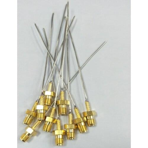 SFT50-1 Semi steel RF line OD 1.2MM with SMA Female connector 50-1 with Coaxial cable 50 ohm high frequency RF cable