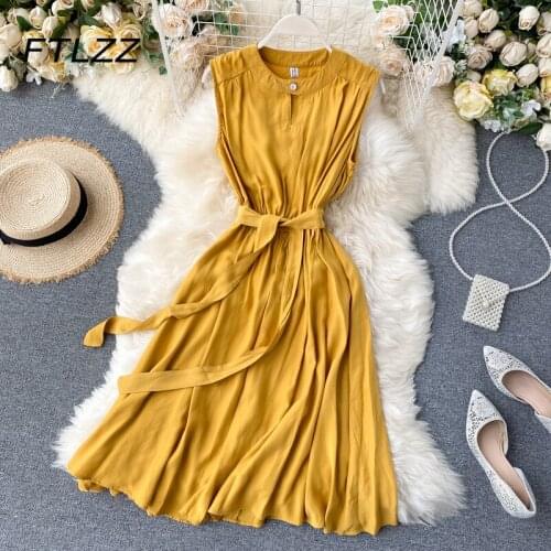 Женские повседневные платья FTLZZ China At AliExpress