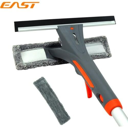 Window washer Window Cleaner Spray Glass Cleaning Brush Wiper Microfiber Cloth East Three Sections Free Combination 175cm