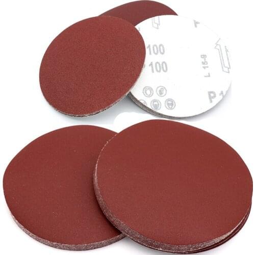 3 inch 75mm Sandpaper 10PCS Sanding Disc 60-2000 Grit For Sander Machine Self Stick Abrasive Tools Accessories