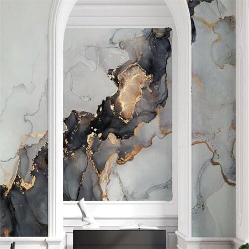 Beibehang papel de parede 3d Modern Black marble wallpaper for living room TV background wall tiles mural wall papers home decor