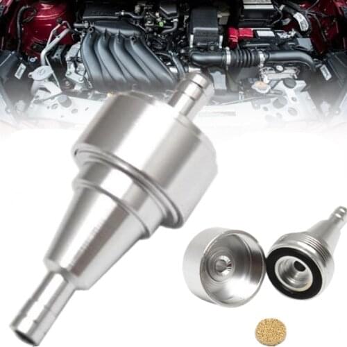 Professional Gasoline Filter Universal Sports Car Beach Buggy Aluminum Removable Washable Modified Tools Accessories 1 Pc