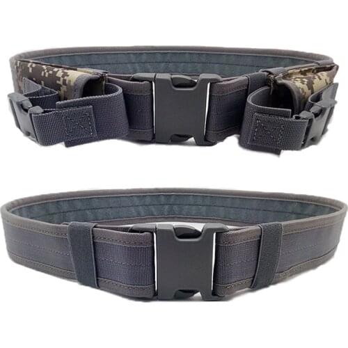 Mens Airsoft Belt Tactical Military Molle Gear Canvas Belts Outdoor Hunt Rigger Strap Pistol Combat Belt Accessories