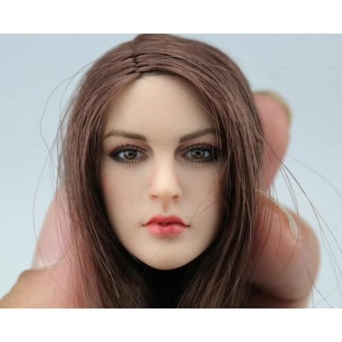 1/6 European beauty head sculpture KT005 model for 12 inch action figure body accessories