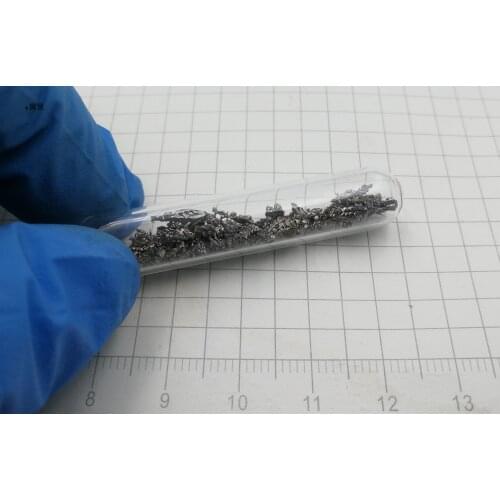 Glass-sealed Titanium Crystal Titanium Metal Electrolytic Titanium Crystal Good Crystal Ti Is Greater than 99.9