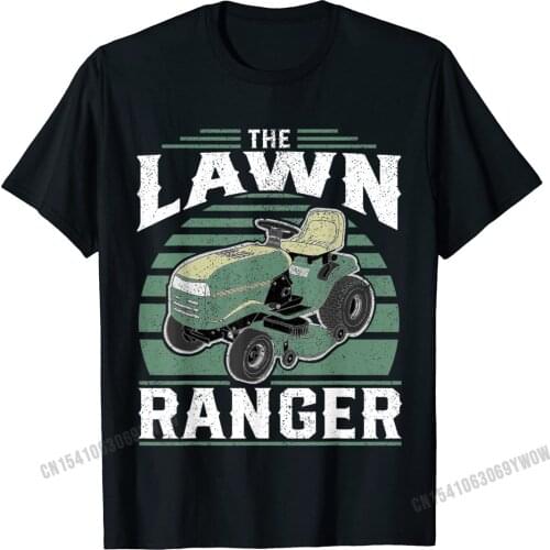 The Lawn Ranger Funny Riding Mower Retro Mowing For Dad T-Shirt Camisas Men Rife 3D Printed Tops Shirts T Shirts For Men