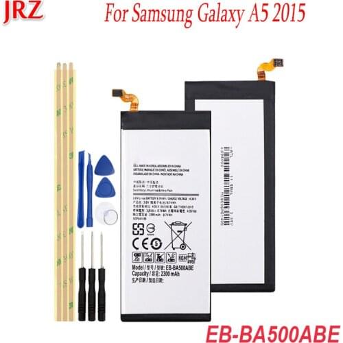 ​For Samsung Galaxy A5 2015 A500 A500F A500K SM-A500FU A5000 A5009 Battery Replacement Batteria Batterie EB-BA500ABE 2300mAh