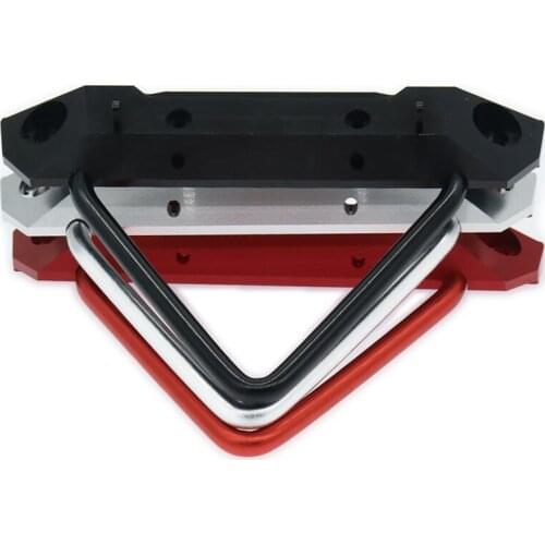 1Pcs Alumimun Front Bumper Fender For Rc Hobby Model Car 1/10 Traxxas Trx-4 Crawler 8235 Defender RCAWD Hopup Parts