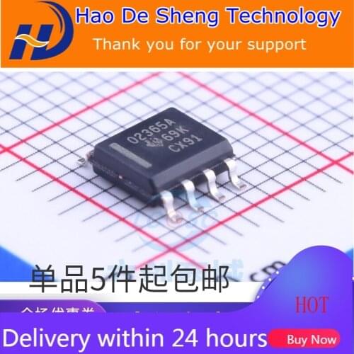 10PCS/LOT OPA2365AIDR LINEARITY Instrumentation Arithmetic Buffer Amplifier 2365 OPA2365 8-SOIC New Original In Stock