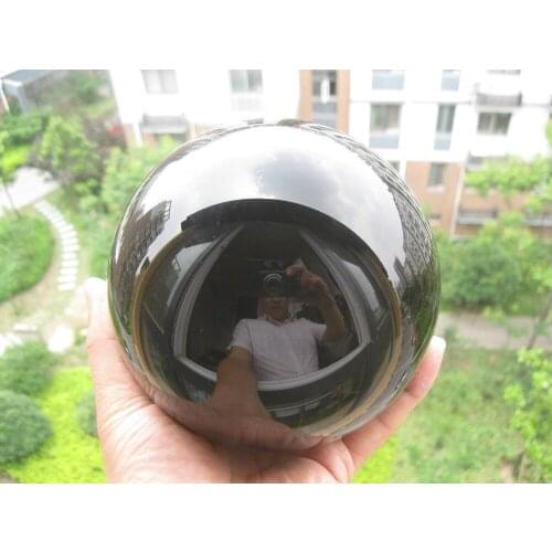 2600g Natural Obsidian Crystal Sphere Ball Healing From China