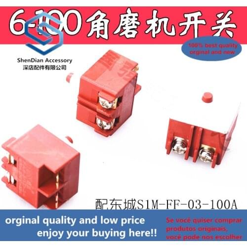 5pcs only orginal new Equipped with Dr. GWS6/8-100 S1M-FF03-100A angle grinder 6-100 angle grinder switch TWS6600