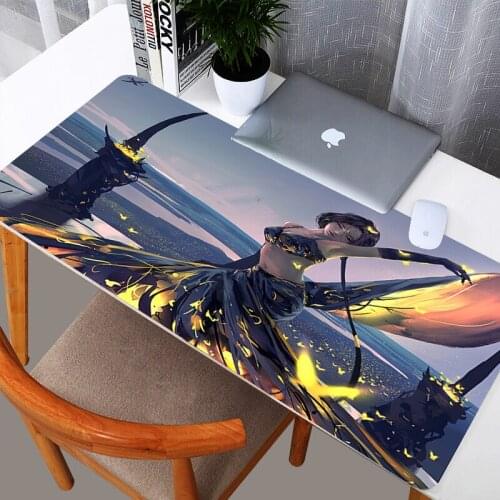 Anime Ghostblade Large Gaming Mouse Pad L Xl Keyboard Mat Mousepad For Csgo Lol New Small Size Mouse Pad Carpet Home Desk Mat
