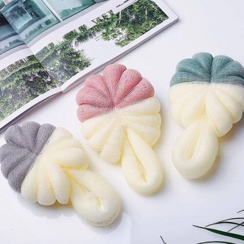 R9CD Large Mesh Bath Shower Ball for Body Wash Soft Body Scrubber Exfoliating Cleansing Tool for Women and Men