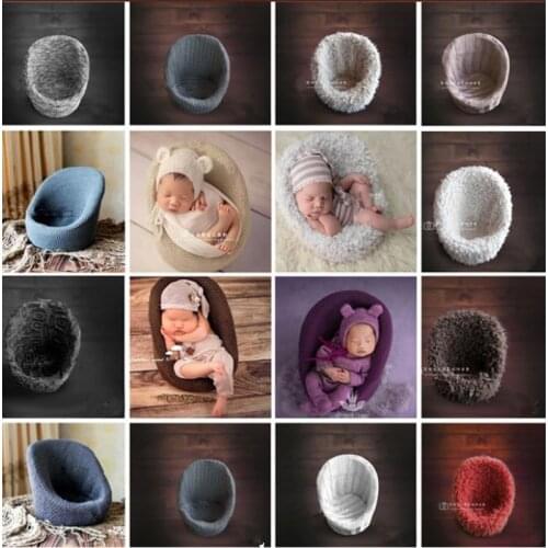 Newborn photography prop 100 days baby small sofa cover ceative comfortable baby sofa cover for photography shooting studio